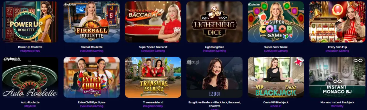 moikka casino live games